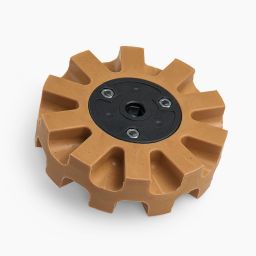 4" disque effaceur
