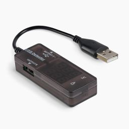 USB-Steckdosen Prüfgerät (Volt/Ampère)