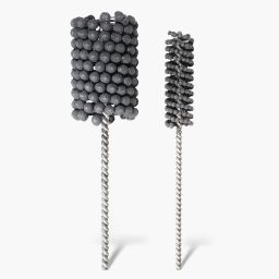 Flex-Hone – carbure de silice, brosses grain 180, pour fer, acier, fonte et fonte d’acier.